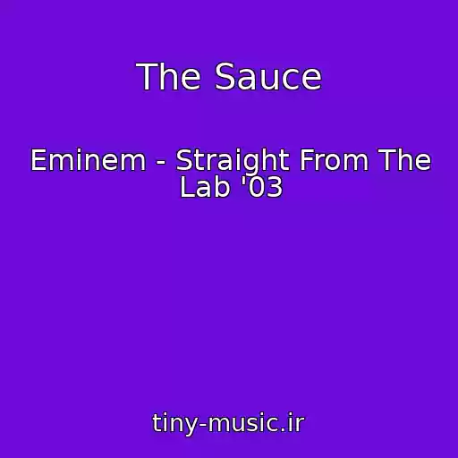کاور آهنگ The Sauce از Eminem - Straight From The Lab '03