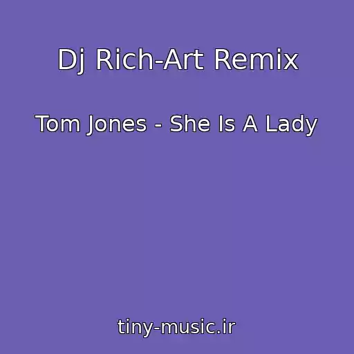 کاور آهنگ Dj Rich-Art Remix از Tom Jones - She Is A Lady