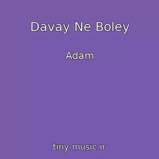 کاور آهنگ Davay Ne Boley از Adam