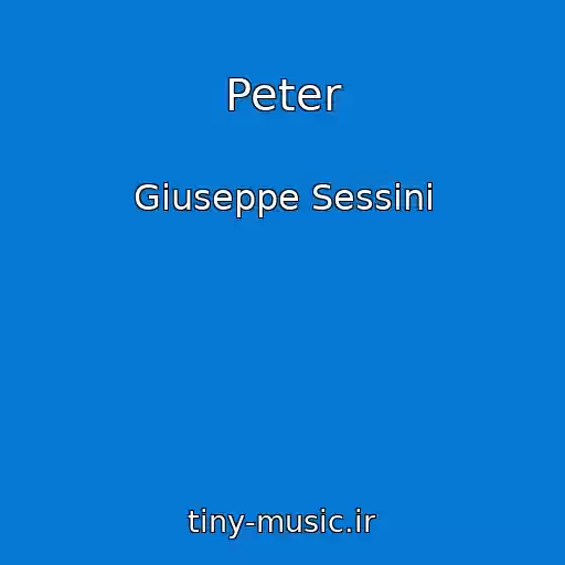 کاور آهنگ Peter از Giuseppe Sessini