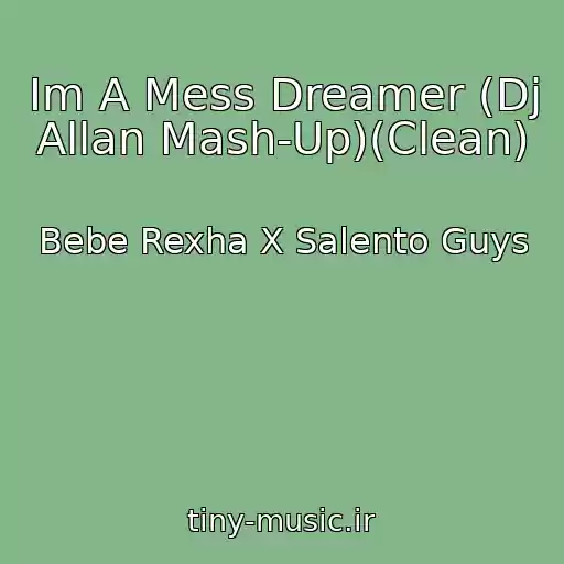 کاور آهنگ Im A Mess Dreamer (Dj Allan Mash-Up)(Clean) از Bebe Rexha X Salento Guys