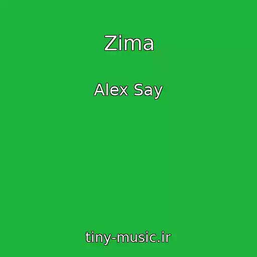 کاور آهنگ Zima از Alex Say
