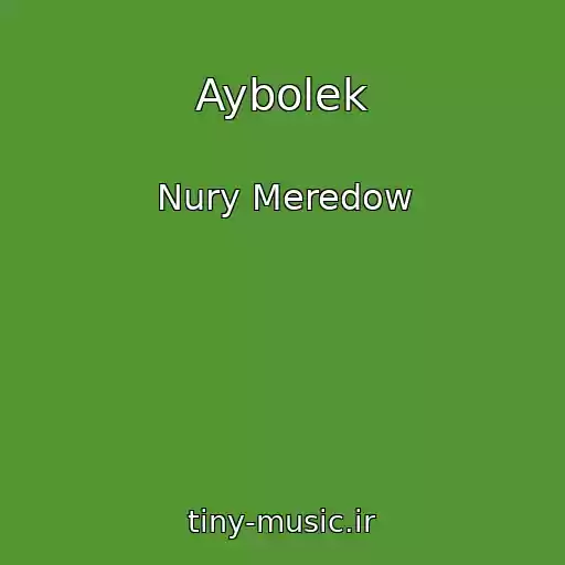 کاور آهنگ Aybolek از Nury Meredow
