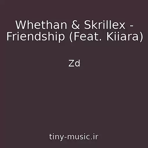 کاور آهنگ Whethan & Skrillex - Friendship (Feat. Kiiara) از Zd