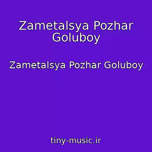 کاور آهنگ Zametalsya Pozhar Goluboy از Zametalsya Pozhar Goluboy