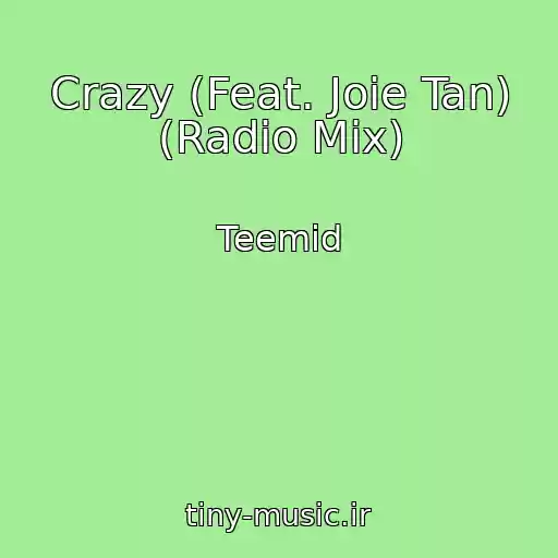 کاور آهنگ Crazy (Feat. Joie Tan) (Radio Mix) از Teemid