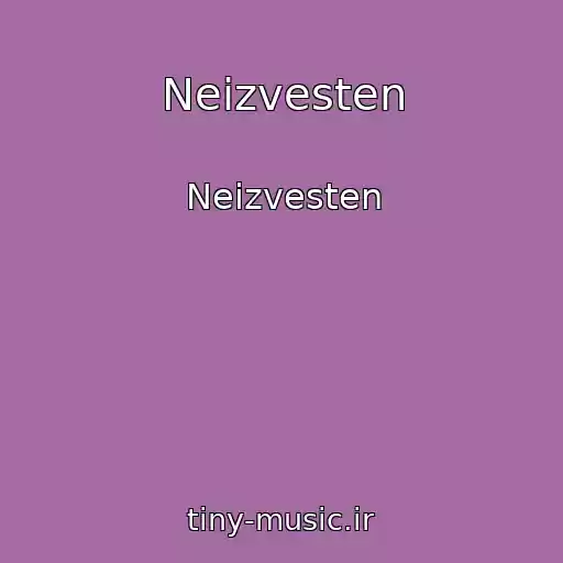 کاور آهنگ Neizvesten از Neizvesten