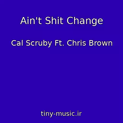 کاور آهنگ Ain't Shit Change از Cal Scruby Ft. Chris Brown