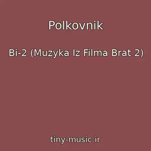 کاور آهنگ Polkovnik از Bi-2 (Muzyka Iz Filma Brat 2)