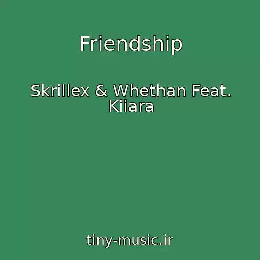 کاور آهنگ Friendship از Skrillex & Whethan Feat. Kiiara