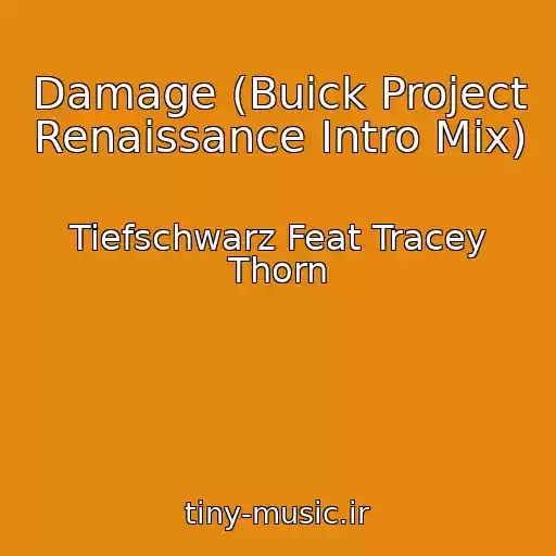 کاور آهنگ Damage (Buick Project Renaissance Intro Mix) از Tiefschwarz Feat Tracey Thorn