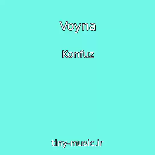 کاور آهنگ Voyna از Konfuz