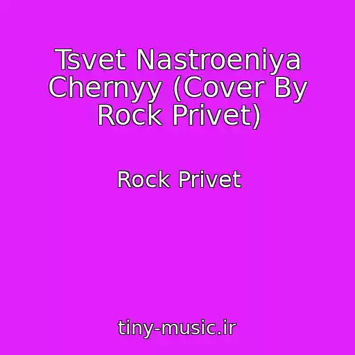 کاور آهنگ Tsvet Nastroeniya Chernyy (Cover By Rock Privet) از Rock Privet