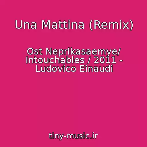کاور آهنگ Una Mattina (Remix) از Ost Neprikasaemye/ Intouchables / 2011 - Ludovico Einaudi
