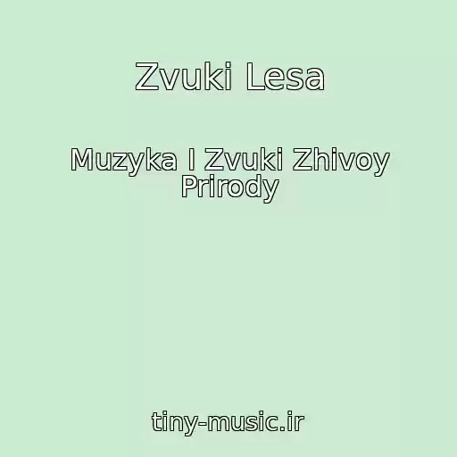 کاور آهنگ Zvuki Lesa از Muzyka I Zvuki Zhivoy Prirody