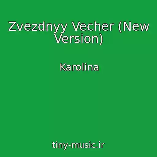 کاور آهنگ Zvezdnyy Vecher (New Version) از Karolina