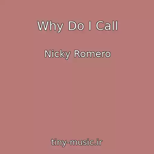 کاور آهنگ Why Do I Call از Nicky Romero