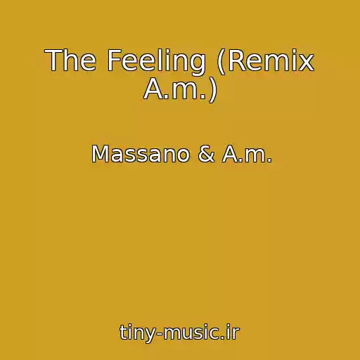 کاور آهنگ The Feeling (Remix A.m.) از Massano & A.m.