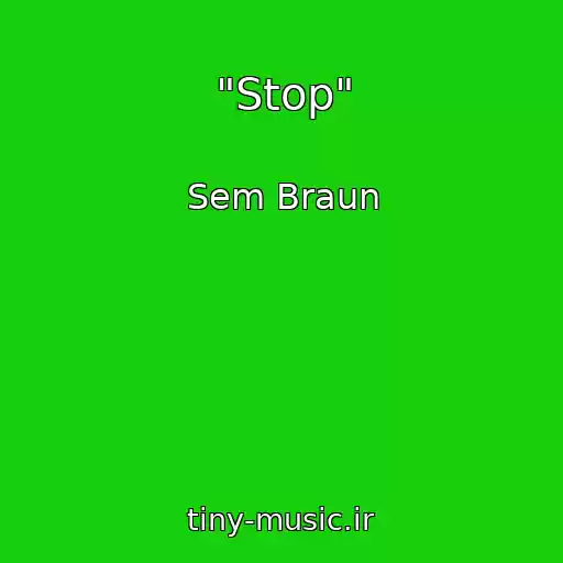 کاور آهنگ "Stop" از Sem Braun