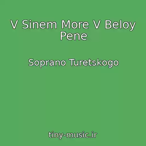 کاور آهنگ V Sinem More V Beloy Pene از Soprano Turetskogo