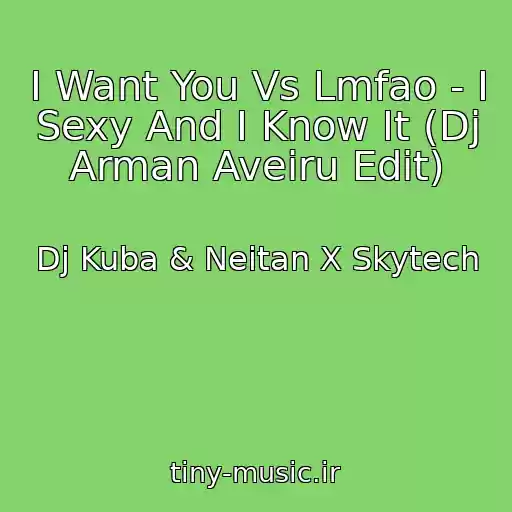 کاور آهنگ I Want You Vs Lmfao - I Sexy And I Know It (Dj Arman Aveiru Edit) از Dj Kuba & Neitan X Skytech