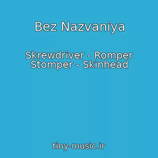 کاور آهنگ Bez Nazvaniya از Skrewdriver - Romper Stomper - Skinhead
