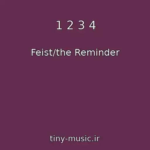 کاور آهنگ 1 2 3 4 از Feist/the Reminder