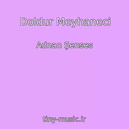 کاور آهنگ Doldur Meyhaneci از Adnan Şenses