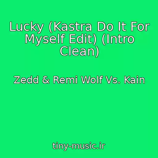 کاور آهنگ Lucky (Kastra Do It For Myself Edit) (Intro Clean) از Zedd & Remi Wolf Vs. Kain