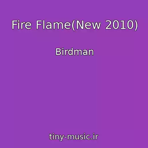 کاور آهنگ Fire Flame(New 2010) از Birdman