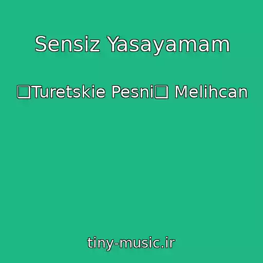 کاور آهنگ Sensiz Yasayamam از ❏Turetskie Pesni❏ Melihcan