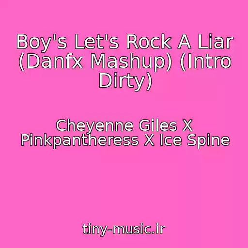 کاور آهنگ Boy's Let's Rock A Liar (Danfx Mashup) (Intro Dirty) از Cheyenne Giles X Pinkpantheress X Ice Spine