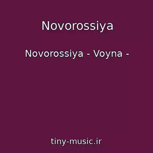 کاور آهنگ Novorossiya از Novorossiya - Voyna -
