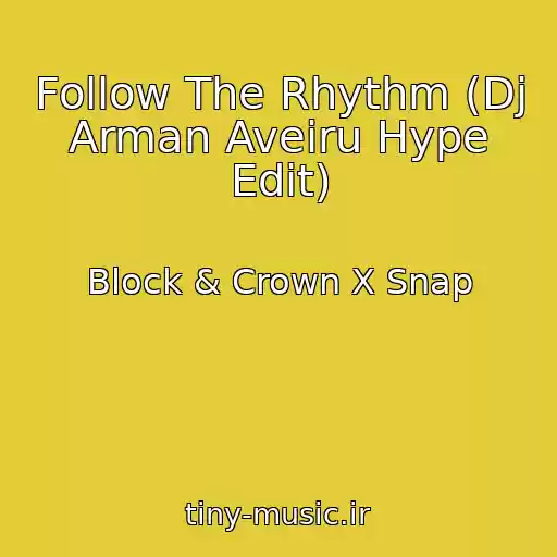 کاور آهنگ Follow The Rhythm (Dj Arman Aveiru Hype Edit) از Block & Crown X Snap