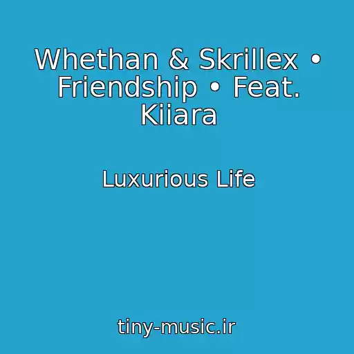 کاور آهنگ Whethan & Skrillex • Friendship • Feat. Kiiara از Luxurious Life