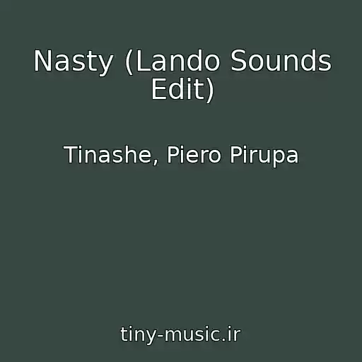 کاور آهنگ Nasty (Lando Sounds Edit) از Tinashe, Piero Pirupa