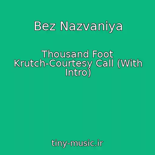 کاور آهنگ Bez Nazvaniya از Thousand Foot Krutch-Courtesy Call (With Intro)