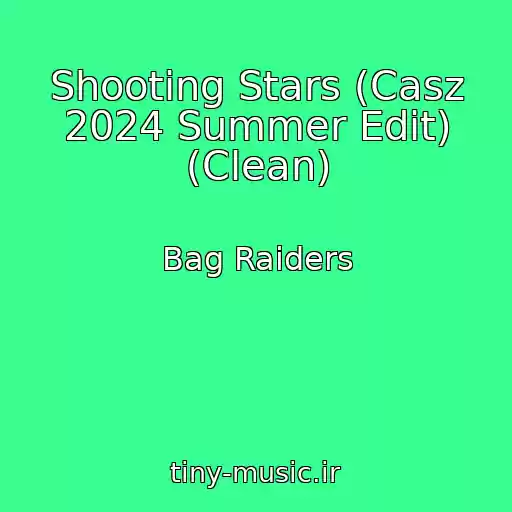 کاور آهنگ Shooting Stars (Casz 2024 Summer Edit) (Clean) از Bag Raiders