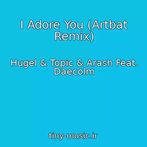 کاور آهنگ I Adore You (Artbat Remix) از Hugel & Topic & Arash Feat. Daecolm
