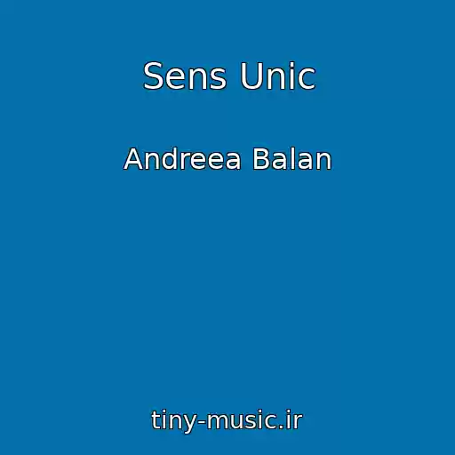 کاور آهنگ Sens Unic از Andreea Balan