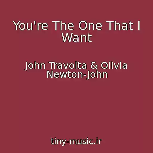 کاور آهنگ You're The One That I Want از John Travolta & Olivia Newton-John