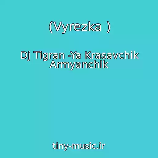کاور آهنگ (Vyrezka ) از Dj Tigran -Ya Krasavchik Armyanchik