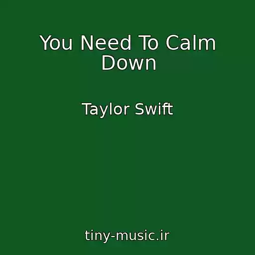 کاور آهنگ You Need To Calm Down از Taylor Swift
