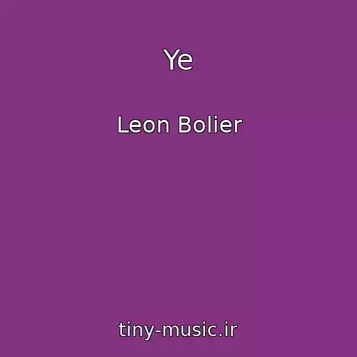کاور آهنگ Ye از Leon Bolier
