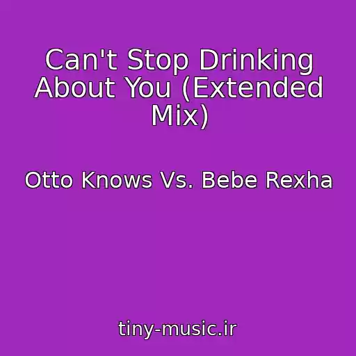 کاور آهنگ Can't Stop Drinking About You (Extended Mix) از Otto Knows Vs. Bebe Rexha