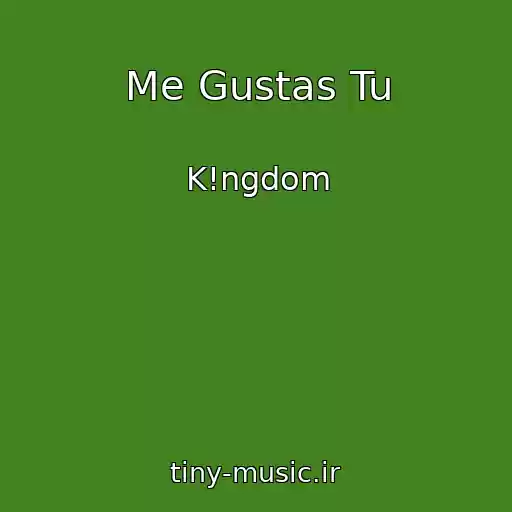 کاور آهنگ Me Gustas Tu از K!ngdom