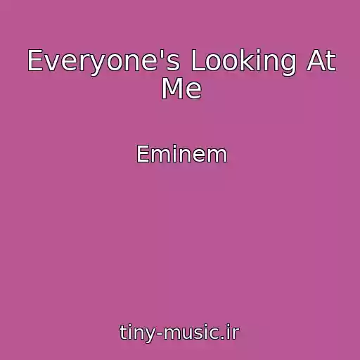 کاور آهنگ Everyone's Looking At Me از Eminem