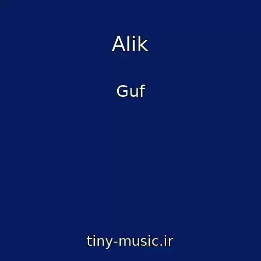 کاور آهنگ Alik از Guf