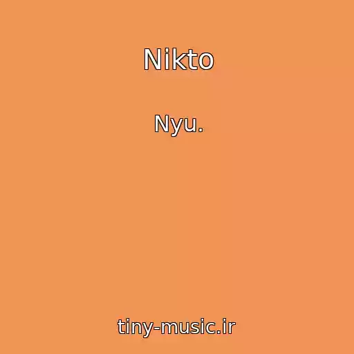 کاور آهنگ Nikto از Nyu.