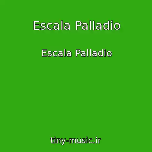 کاور آهنگ Escala Palladio از Escala Palladio